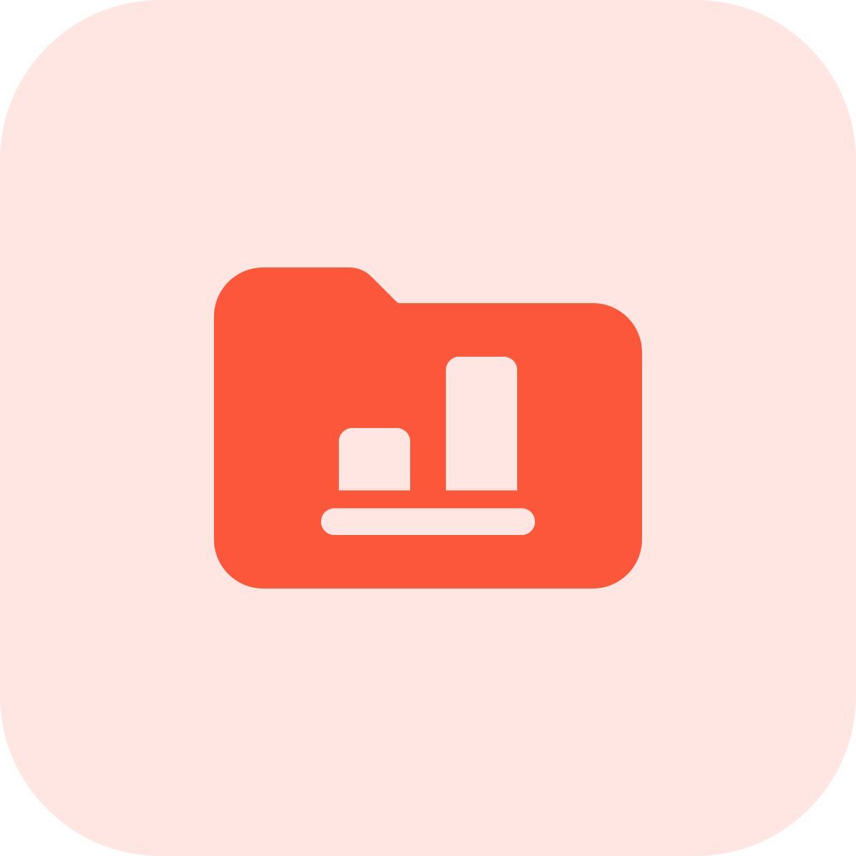 pasta de relatório icon