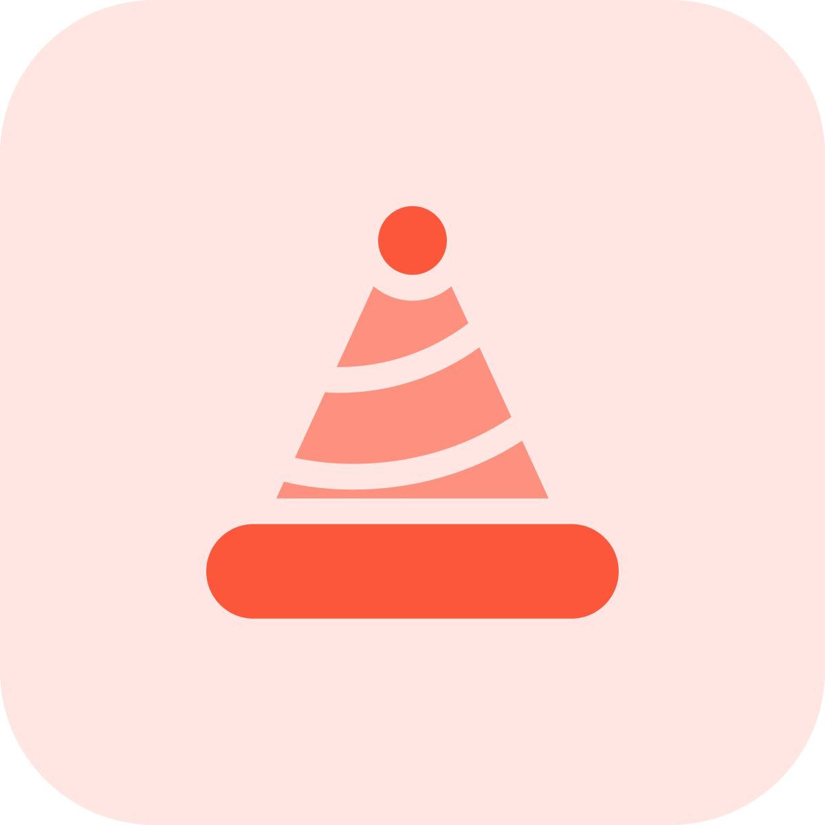 birthday party conical hat for kids for celebration icon