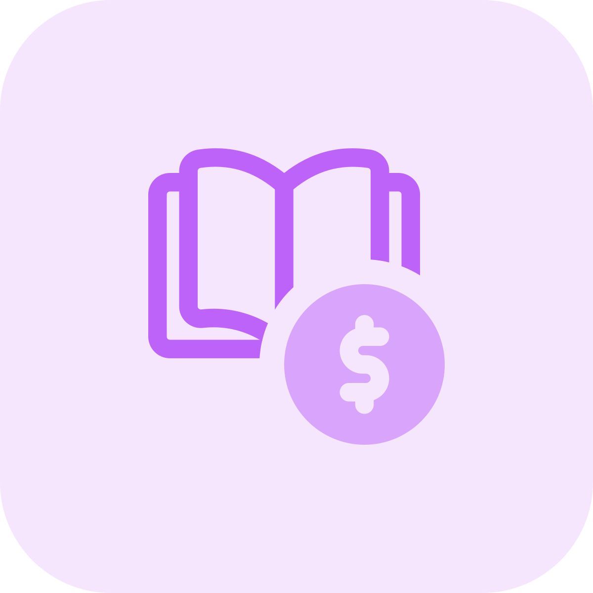 financial book icon