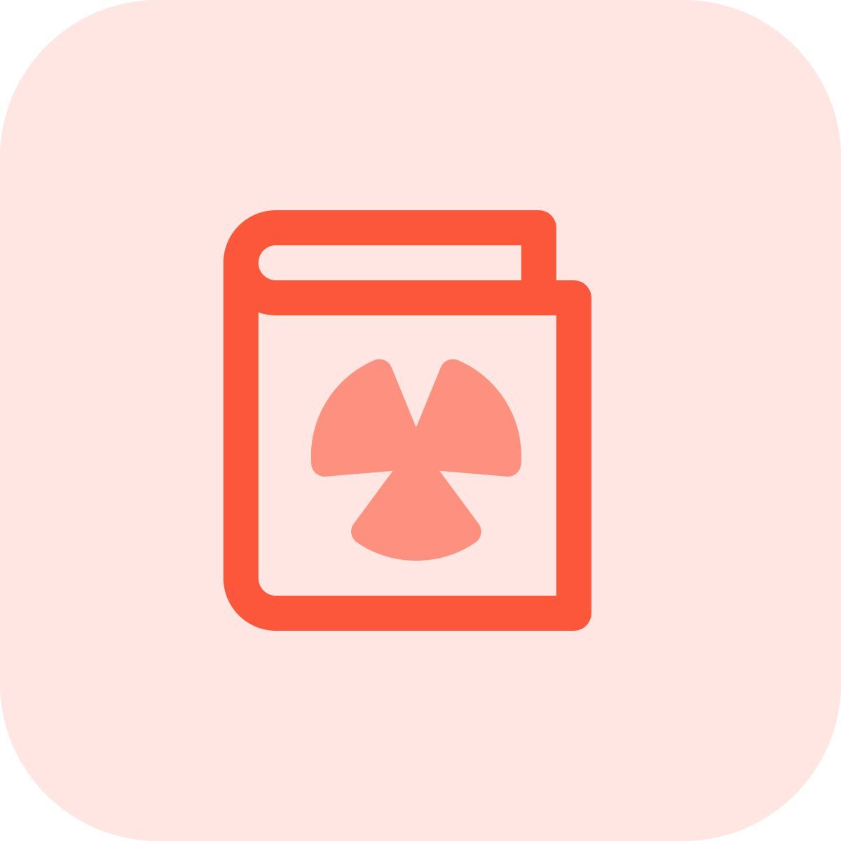 nuclear energy book icon