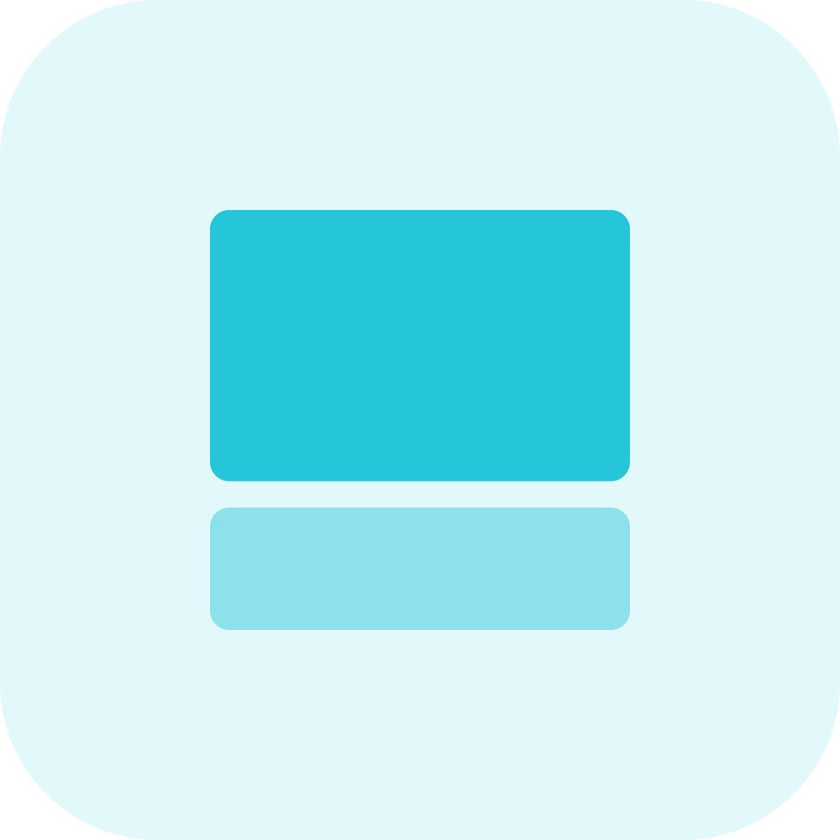 horizontales balkenraster icon