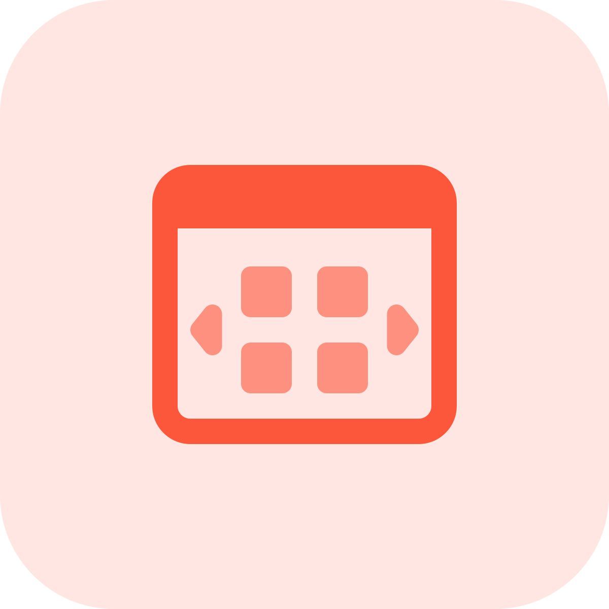 web app drawer icon