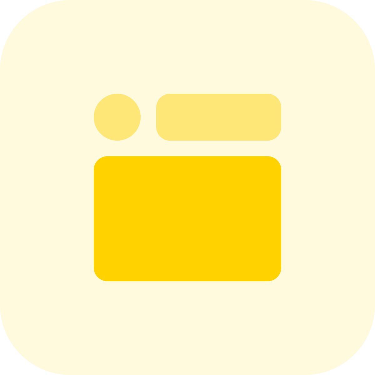 titre et contenu icon