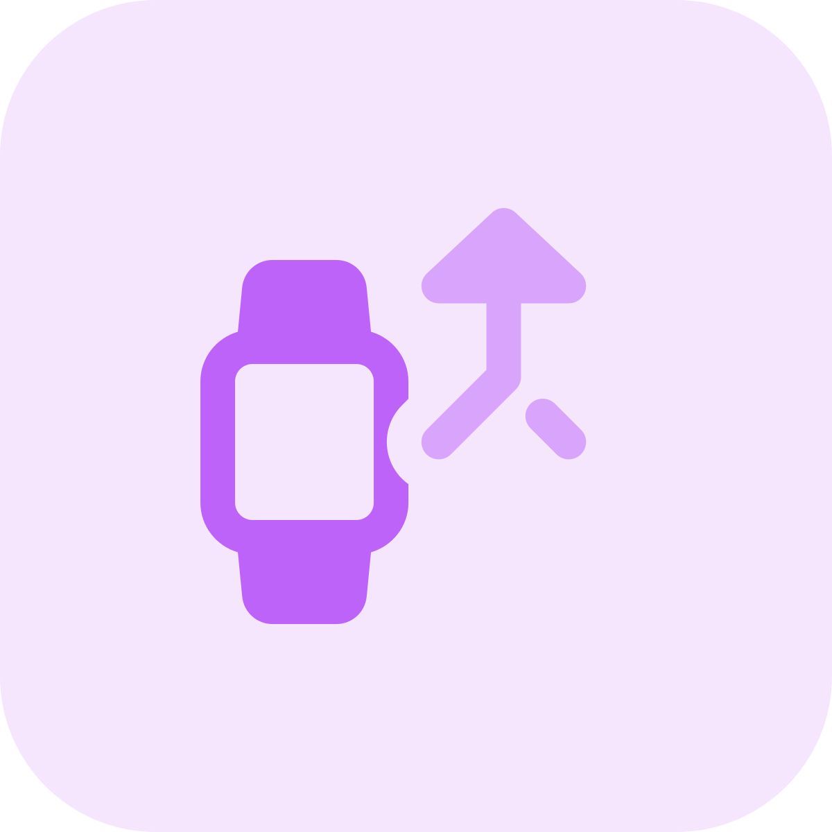 fusion d'appels sur montre connectée icon