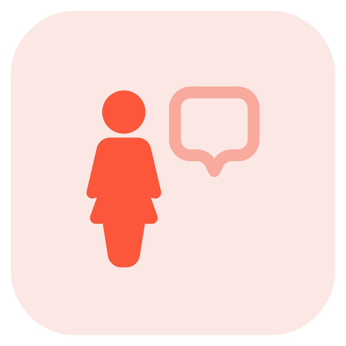 chat utilisateur icon