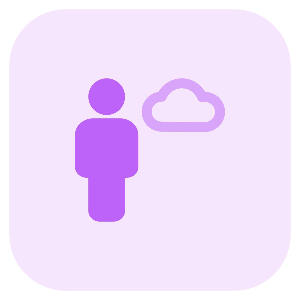 클라우드 사용자 데이터 icon