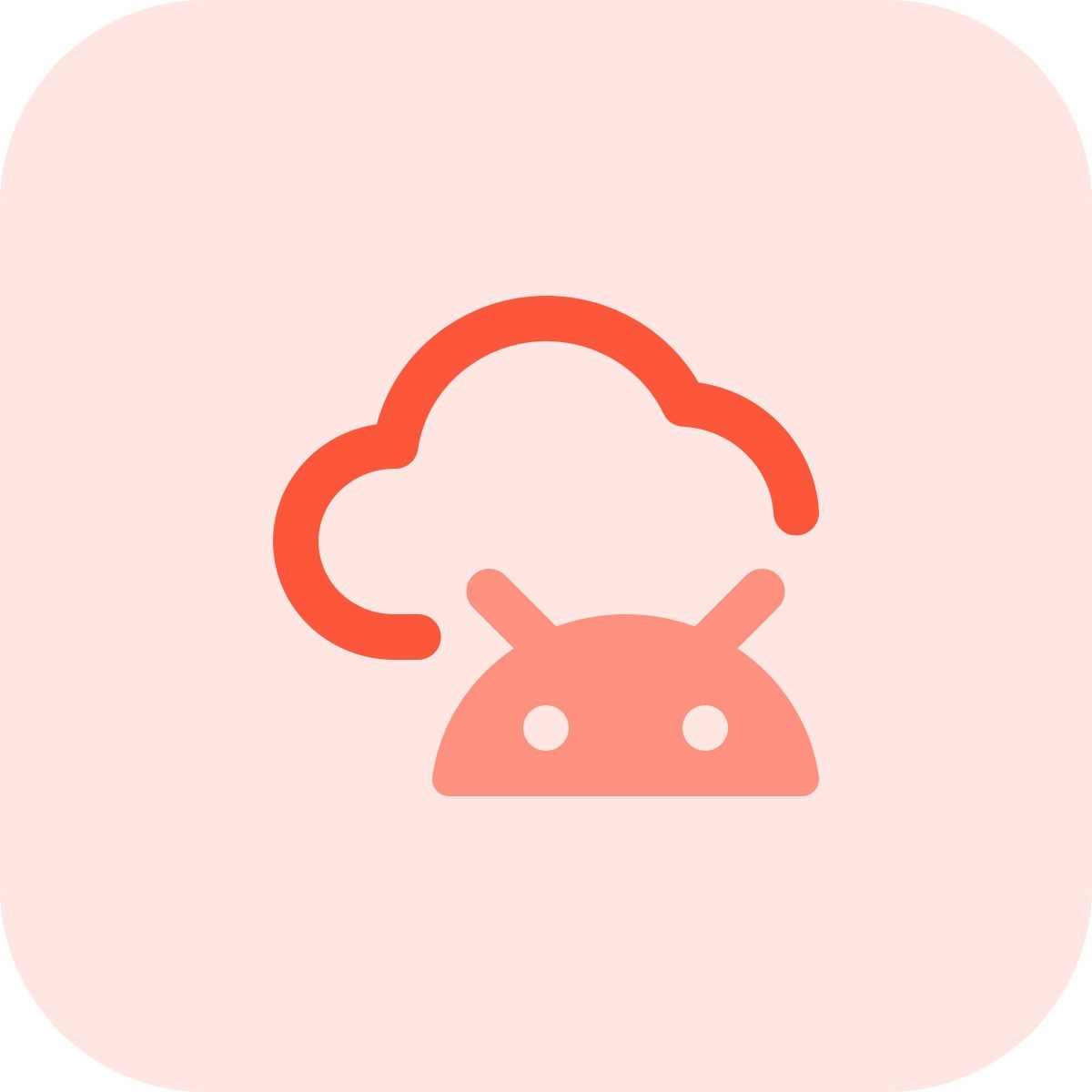 android cloud icon