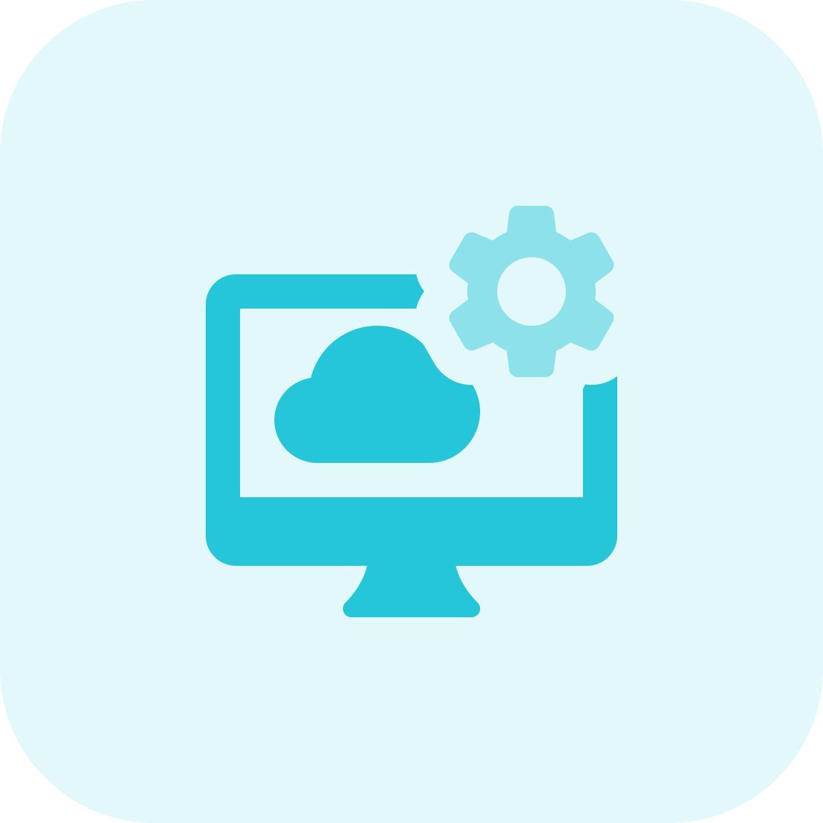 cloud software einstellungen icon