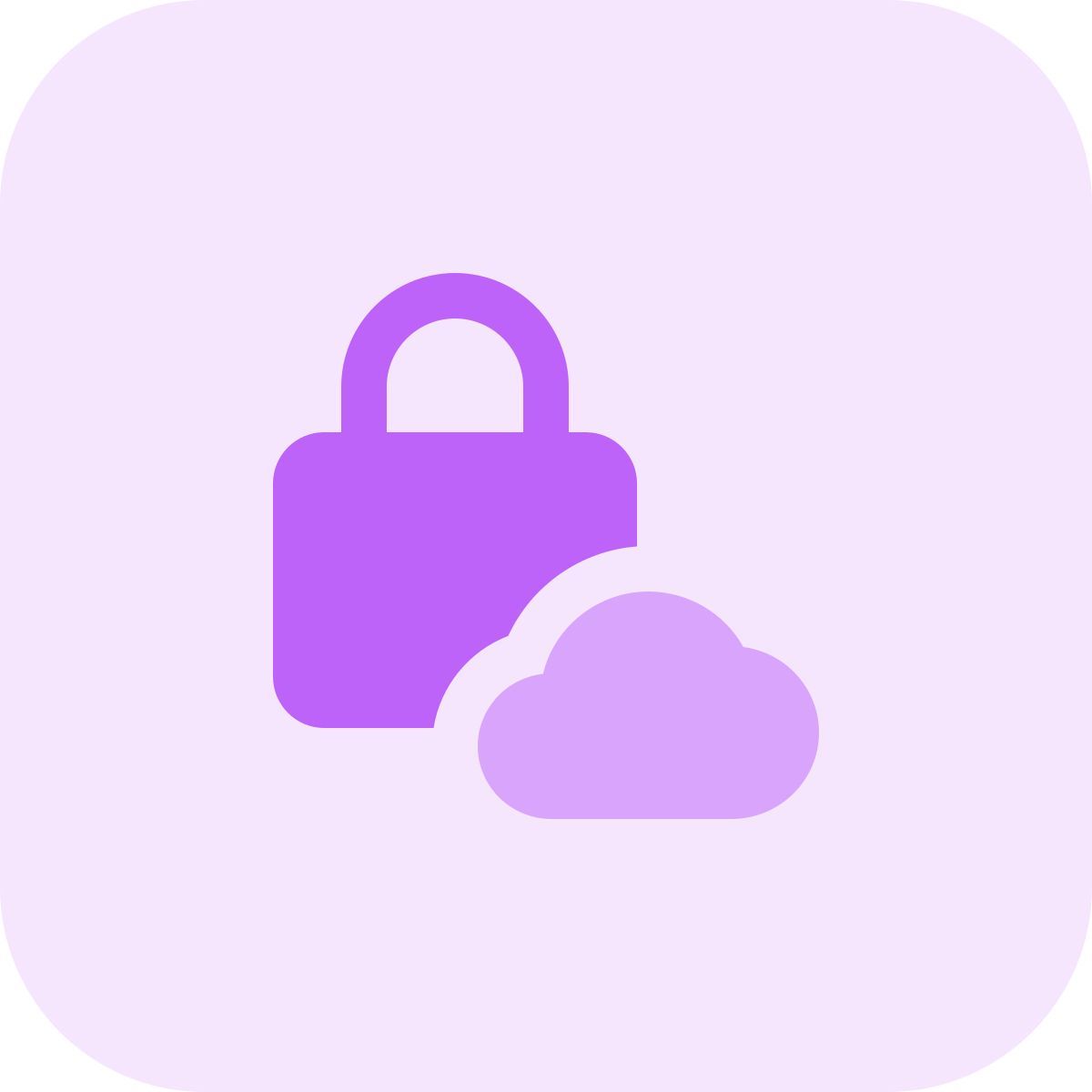 cloud security icon