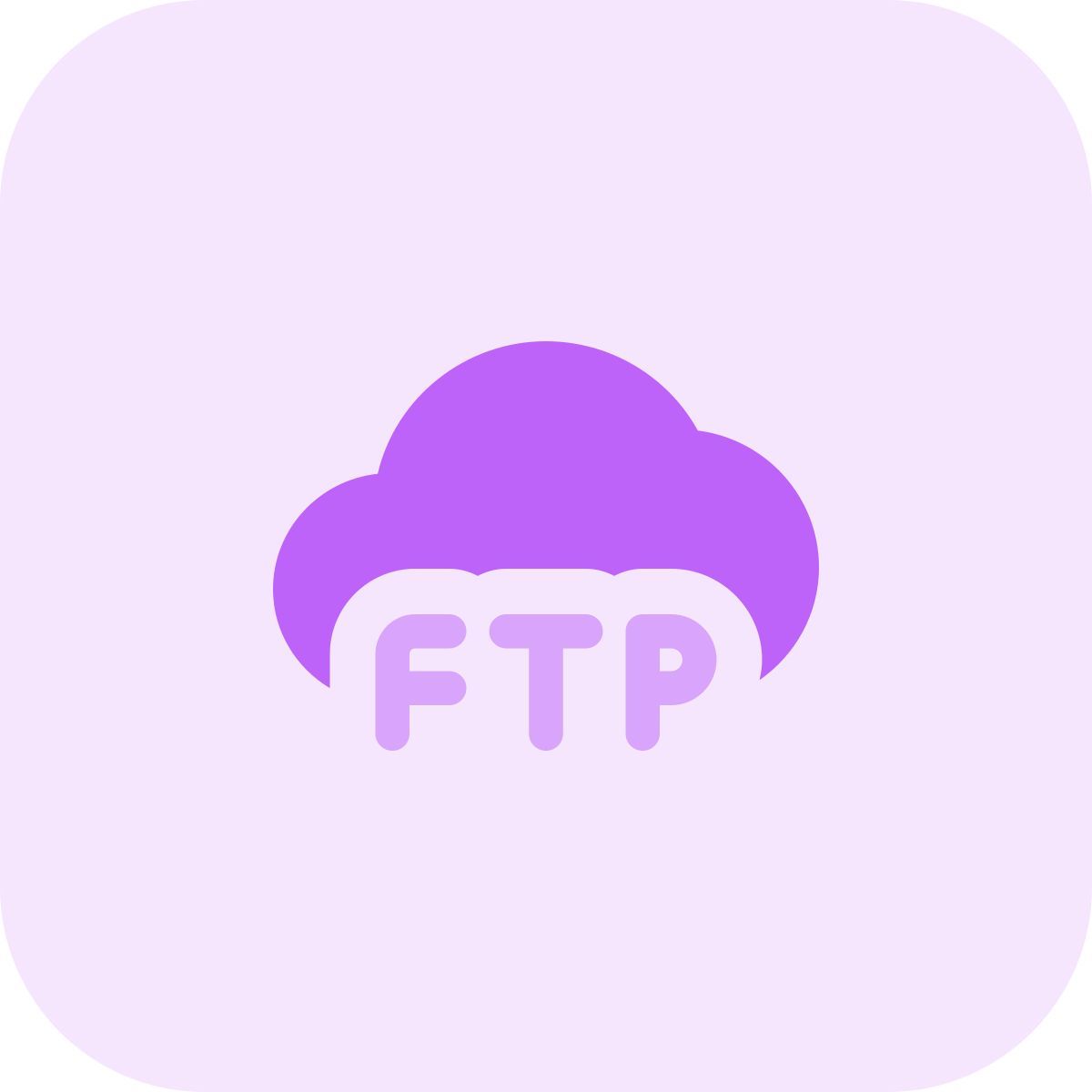 ftp cloud server icon