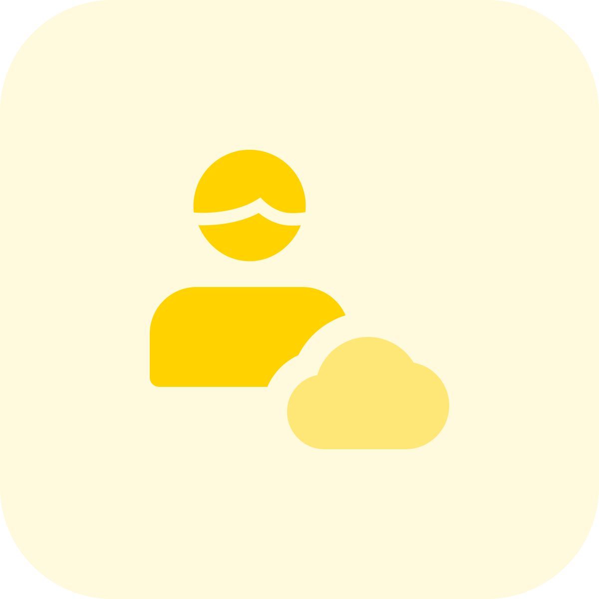 cloud user icon