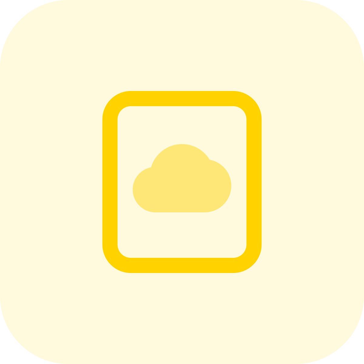 cloud file icon