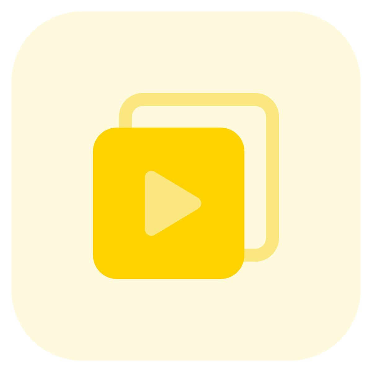 lista de reproducción de vídeos icon
