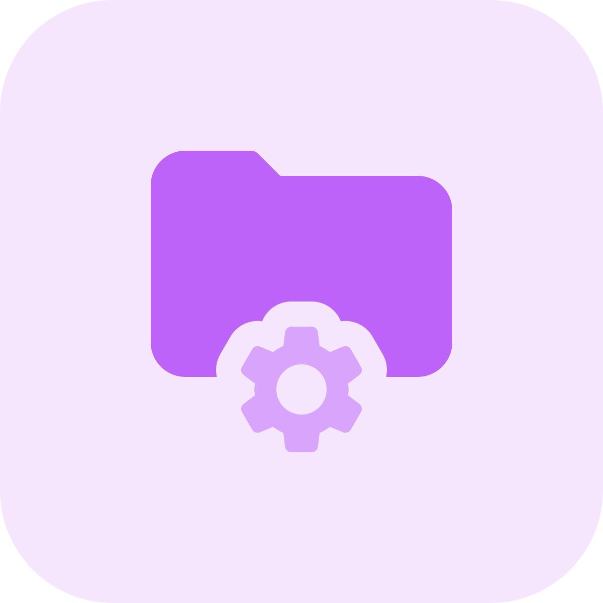 folder settings icon