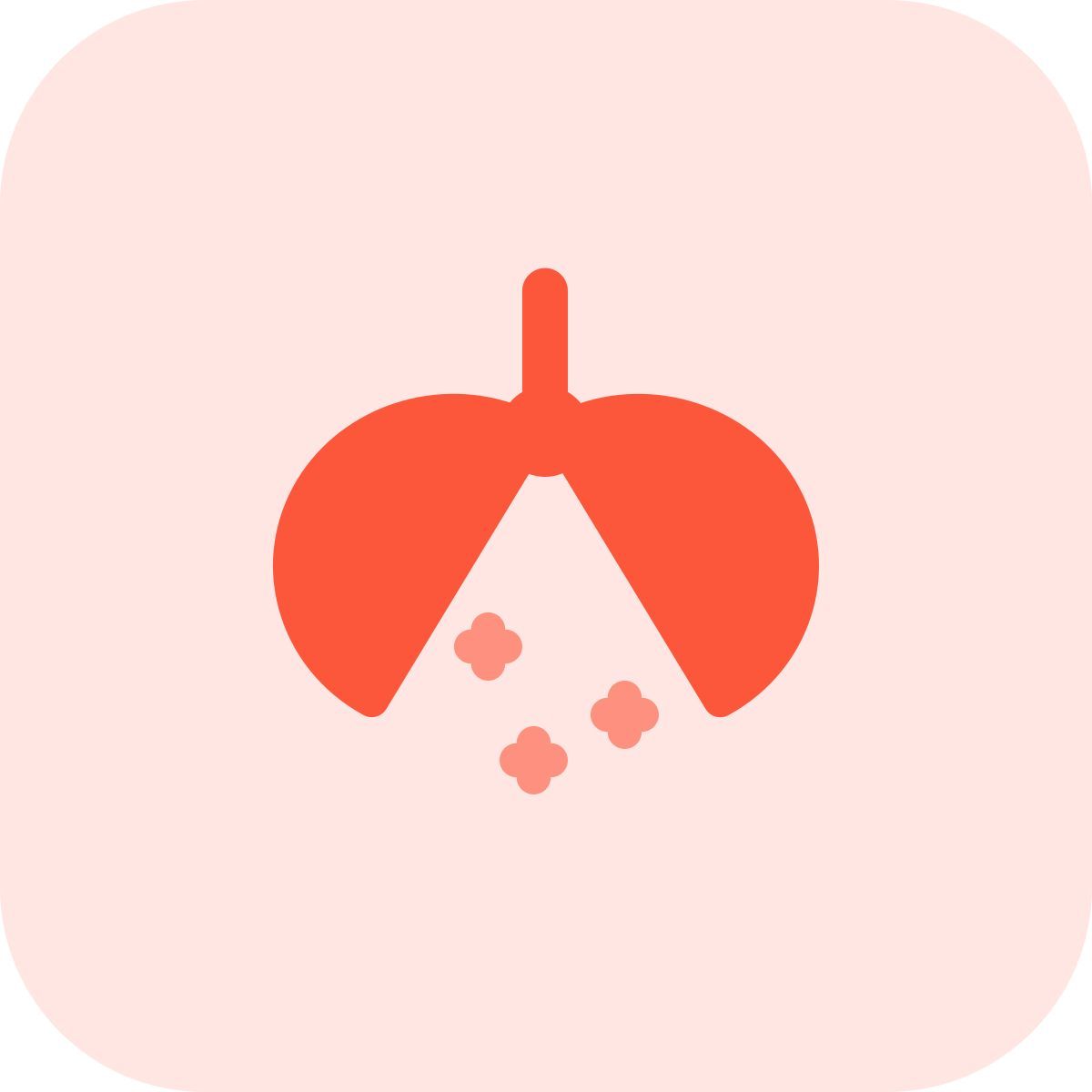 confetti with small pieces streamers released in air icon