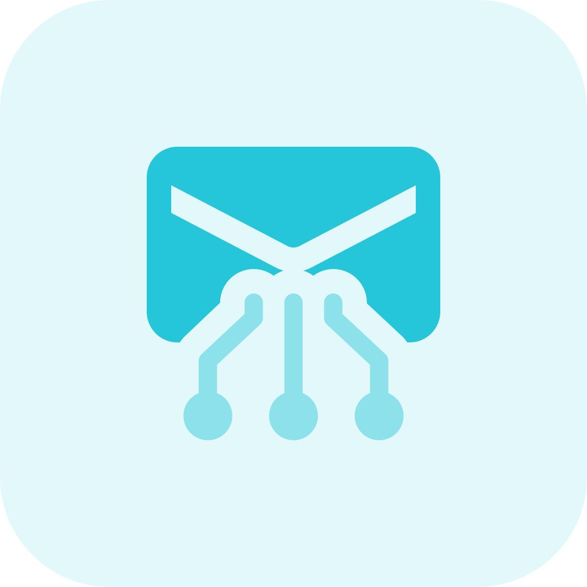 네트워크 메시지 icon
