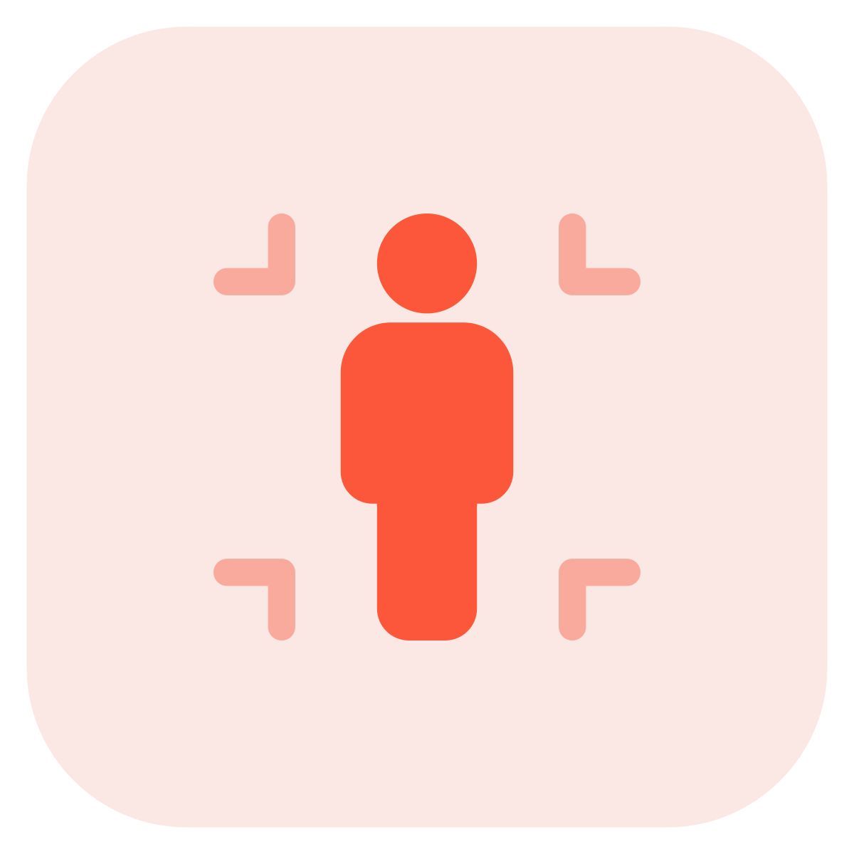 crop function of user handling computer layout icon