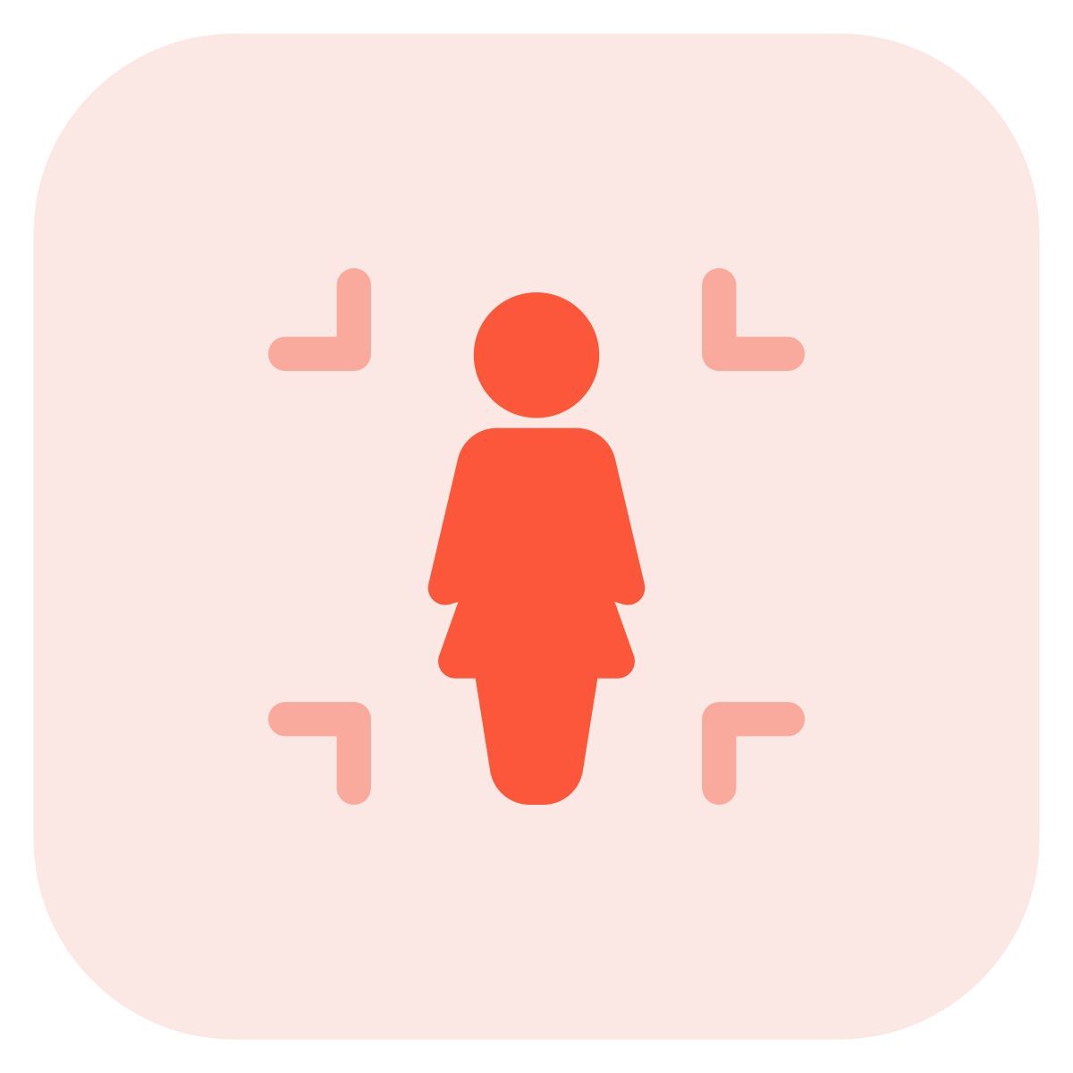 ritaglia l'immagine dell'utente icon