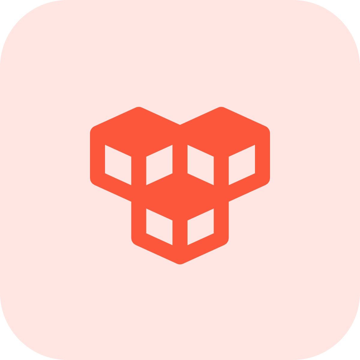 structure cubique icon