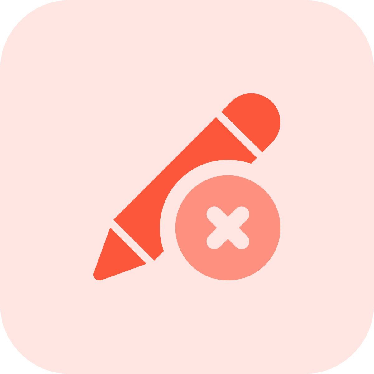 eliminar lápiz icon