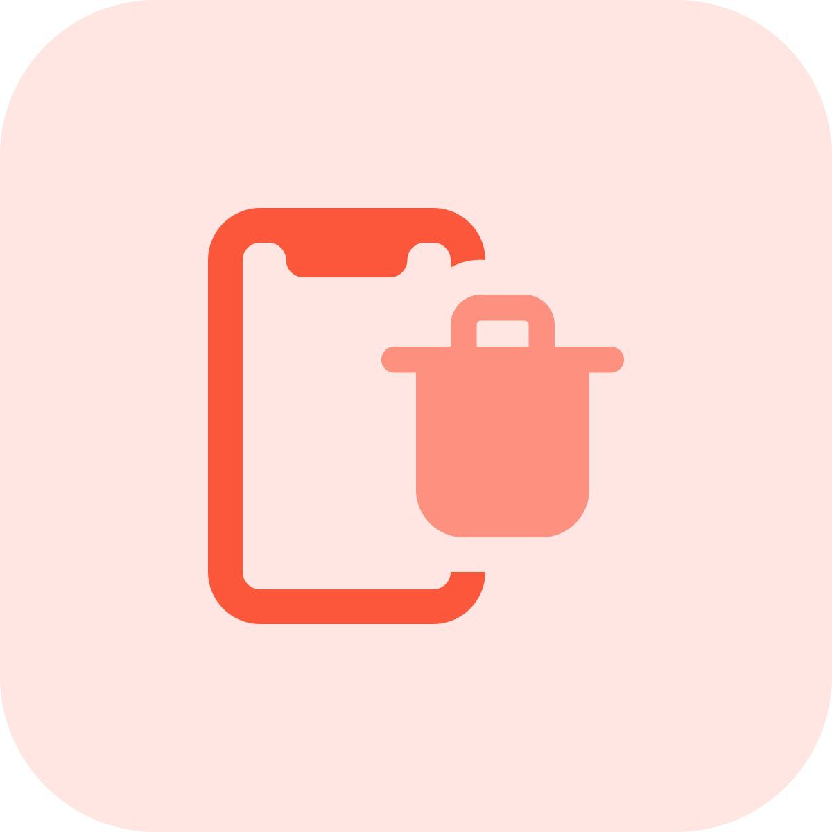 delete mobile app icon