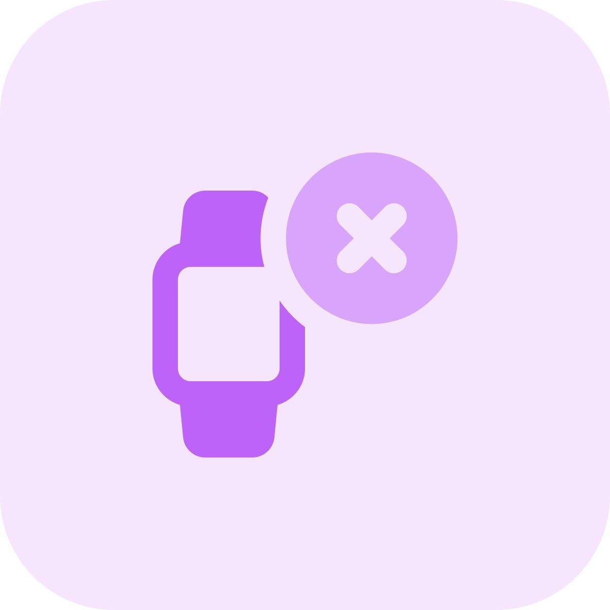 delete smartwatch app icon
