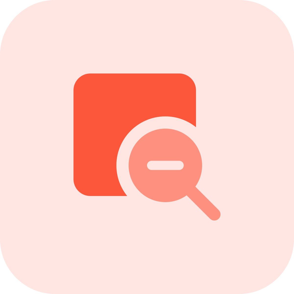 supprimer la recherche icon