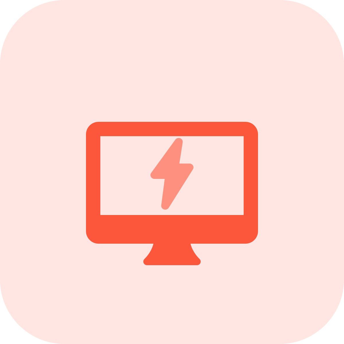 charging computer icon