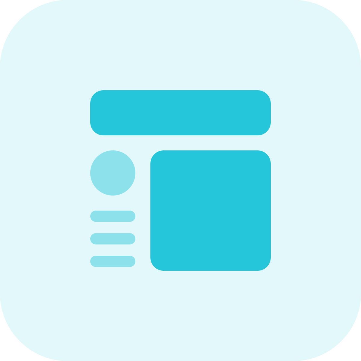 picture with caption icon