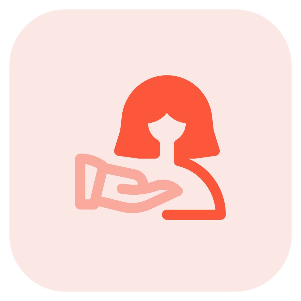 donate for help online appealing in social media platform icon