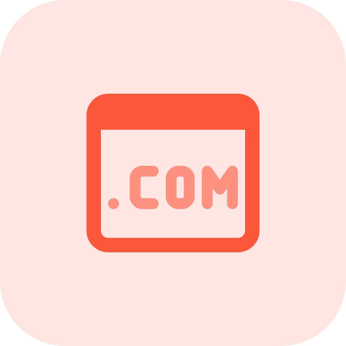 .com 域名 icon