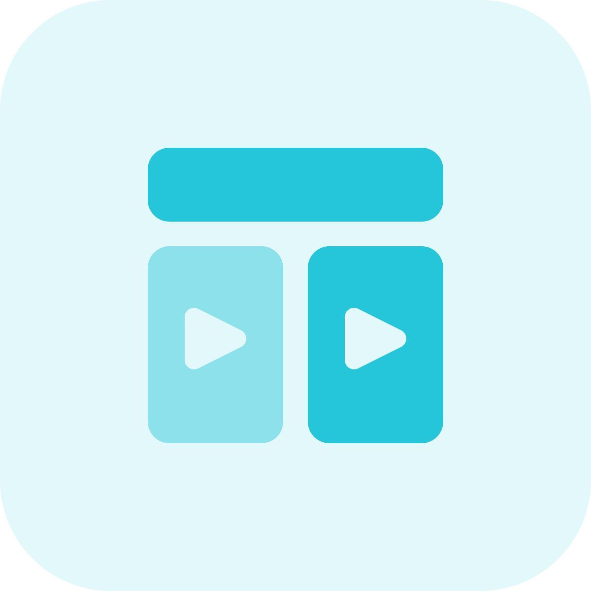 comparaison vidéo icon
