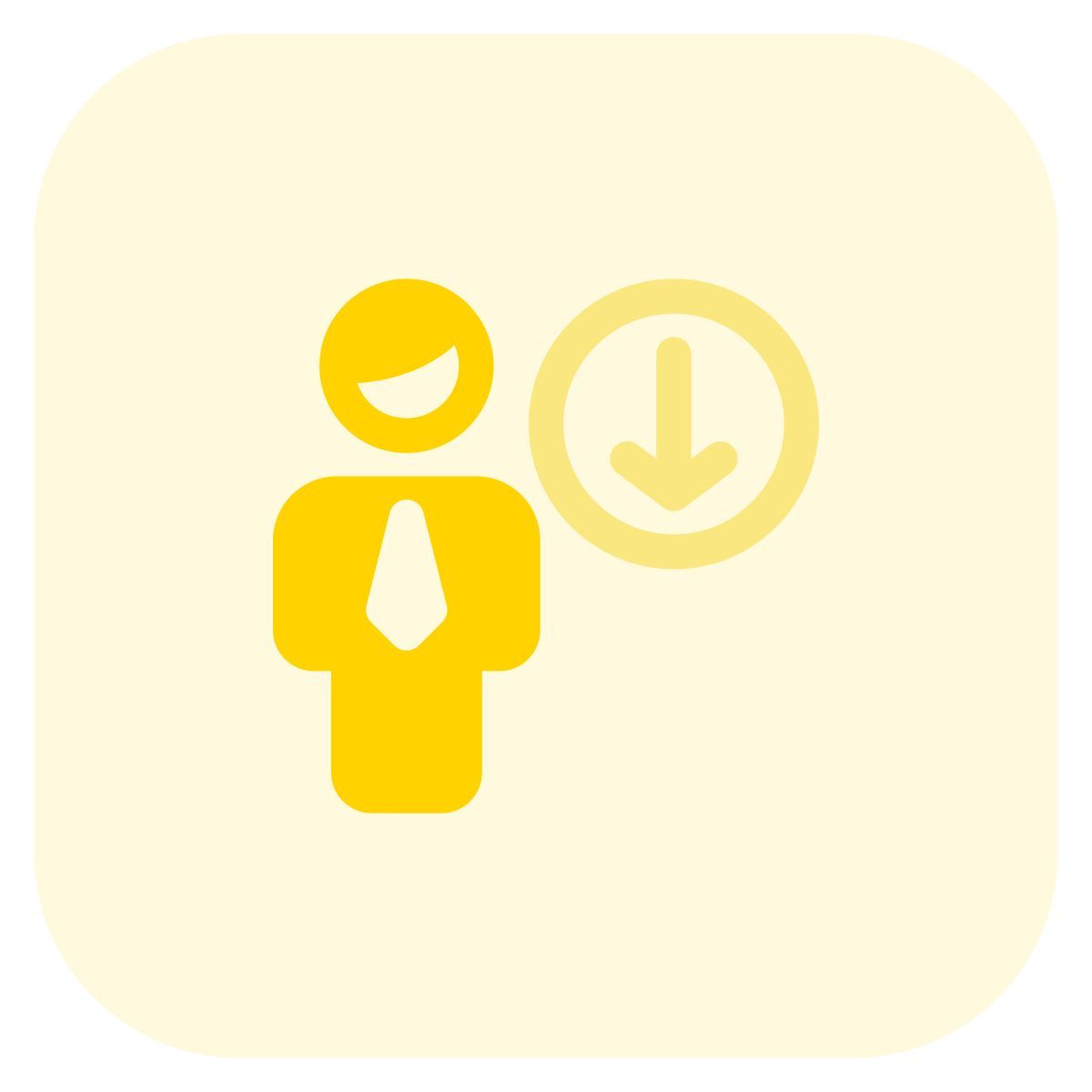 downloading the list of businessman database from online server icon
