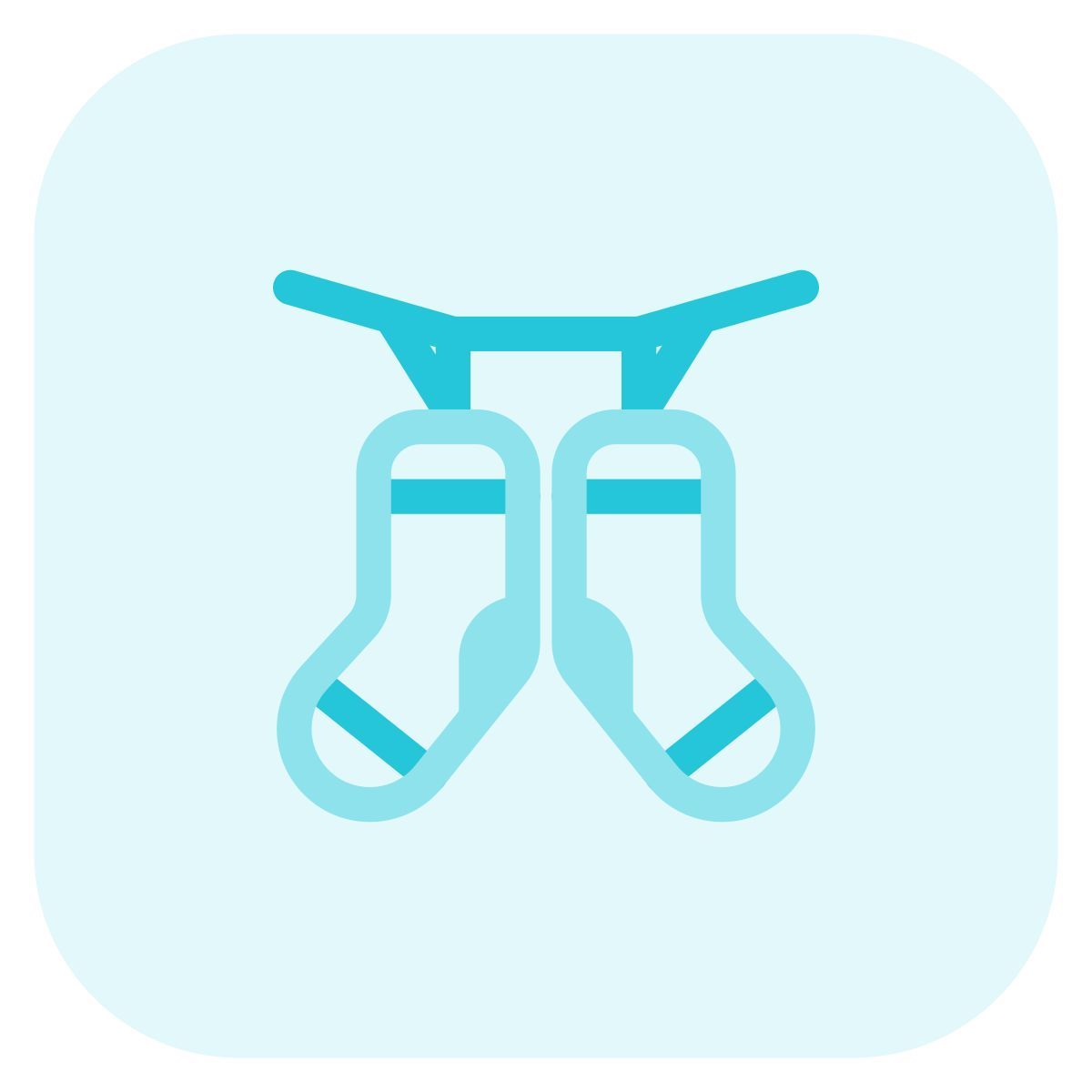 asciugatura dei calzini icon