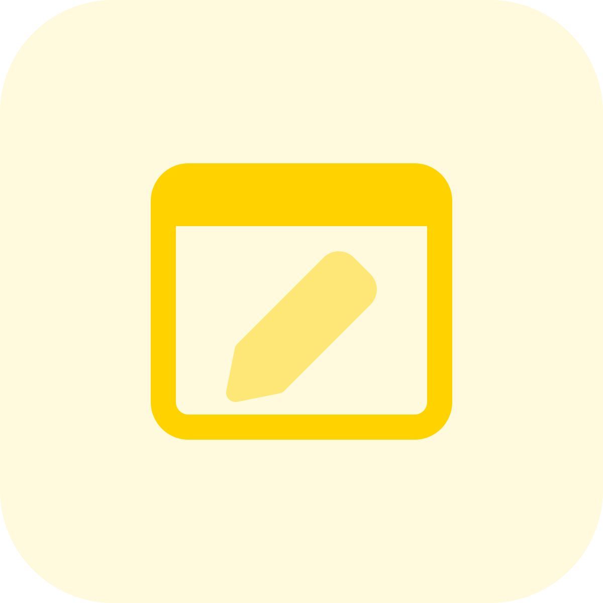 웹페이지 편집 icon