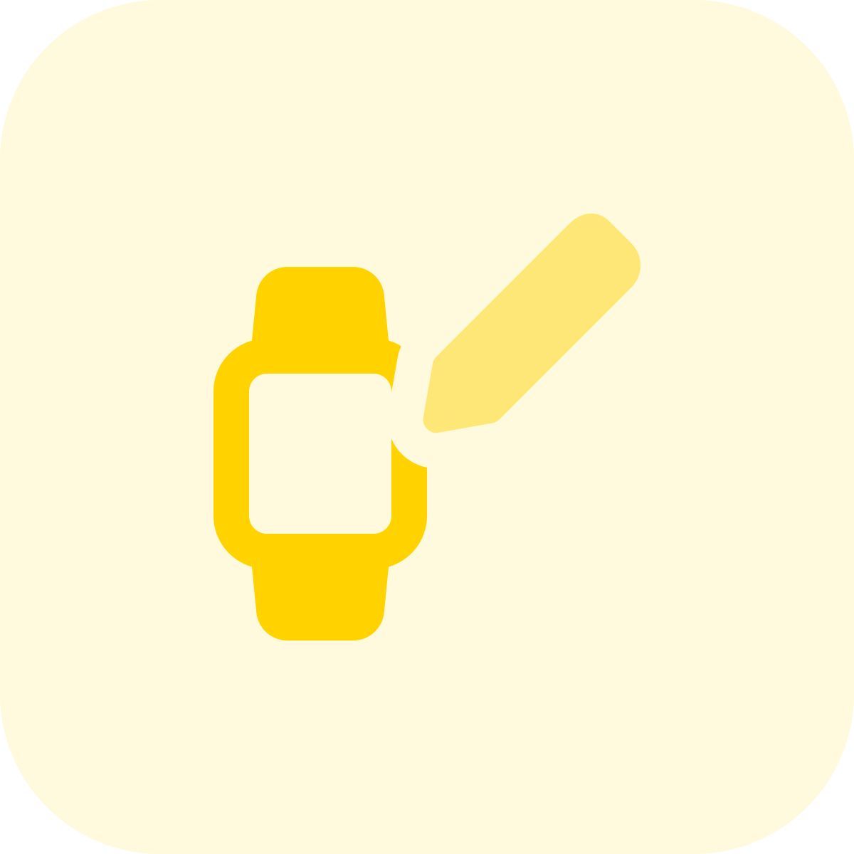 edit smartwatch face icon