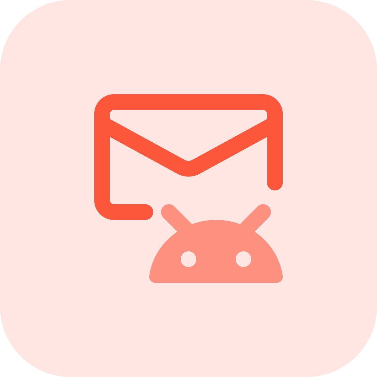 안드로이드 이메일 icon