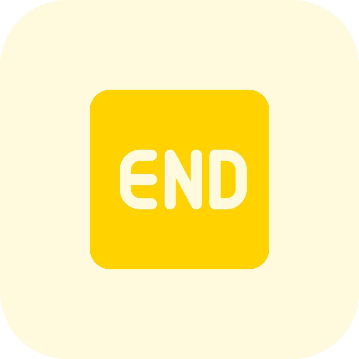 end key icon