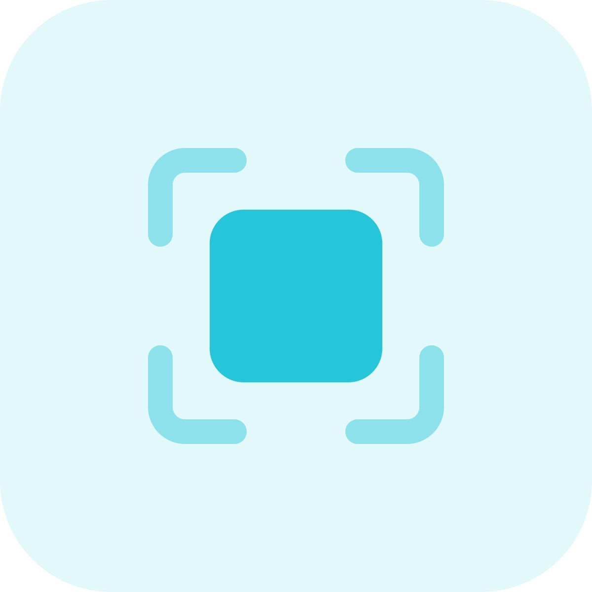 expand screen resolution fit to screen large deep zoom in maximum stretch icon