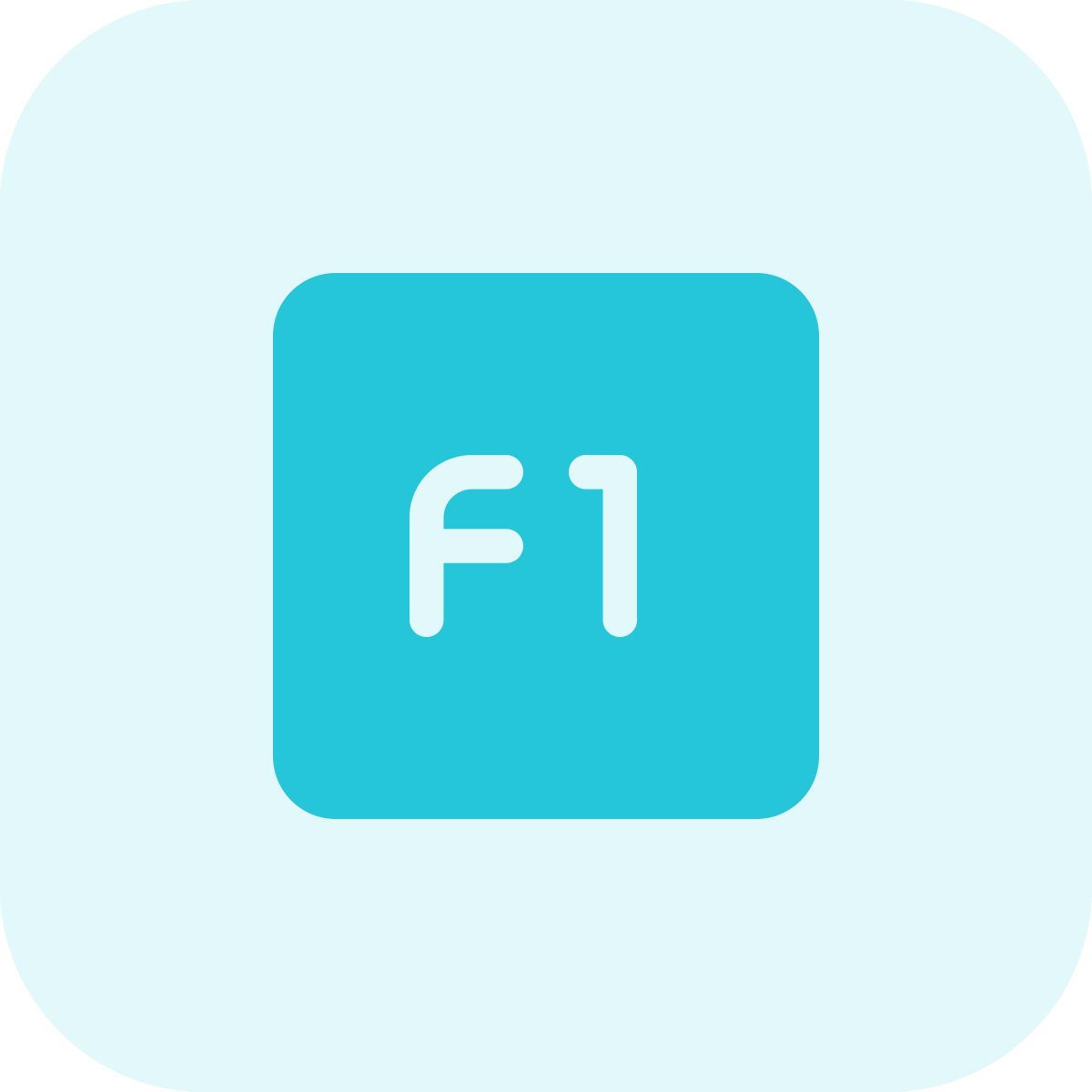 f1 key icon