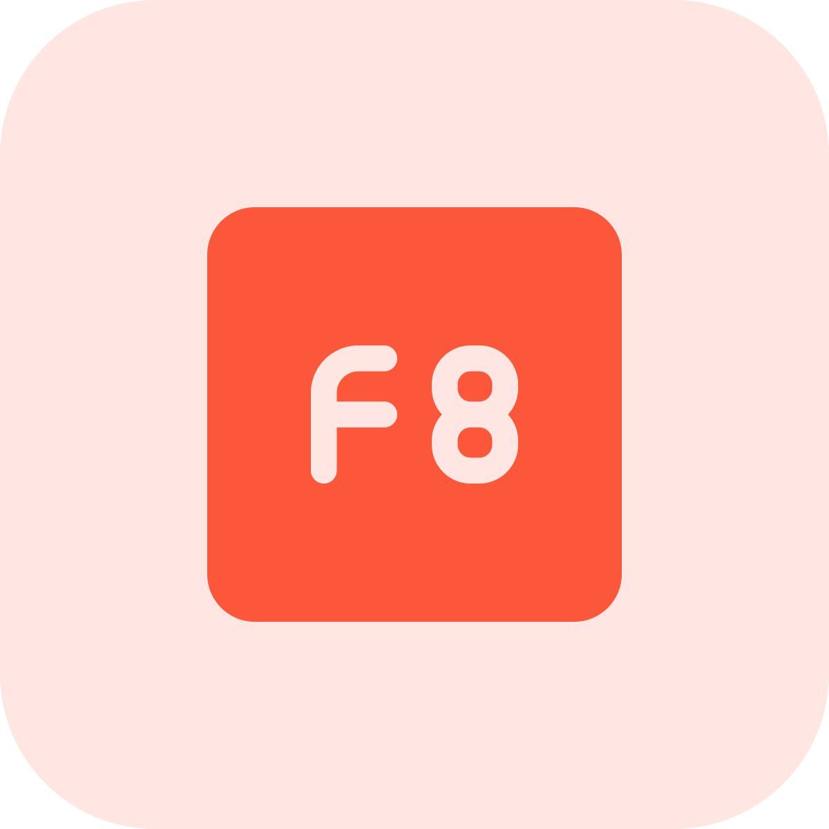 f8 key icon