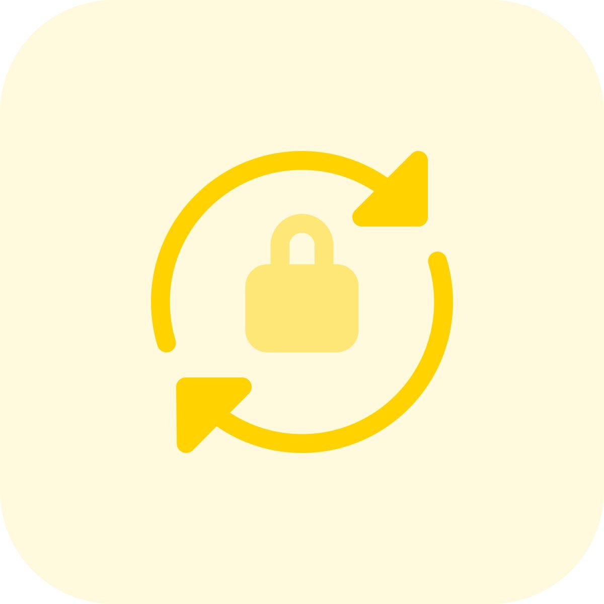 lock sync icon