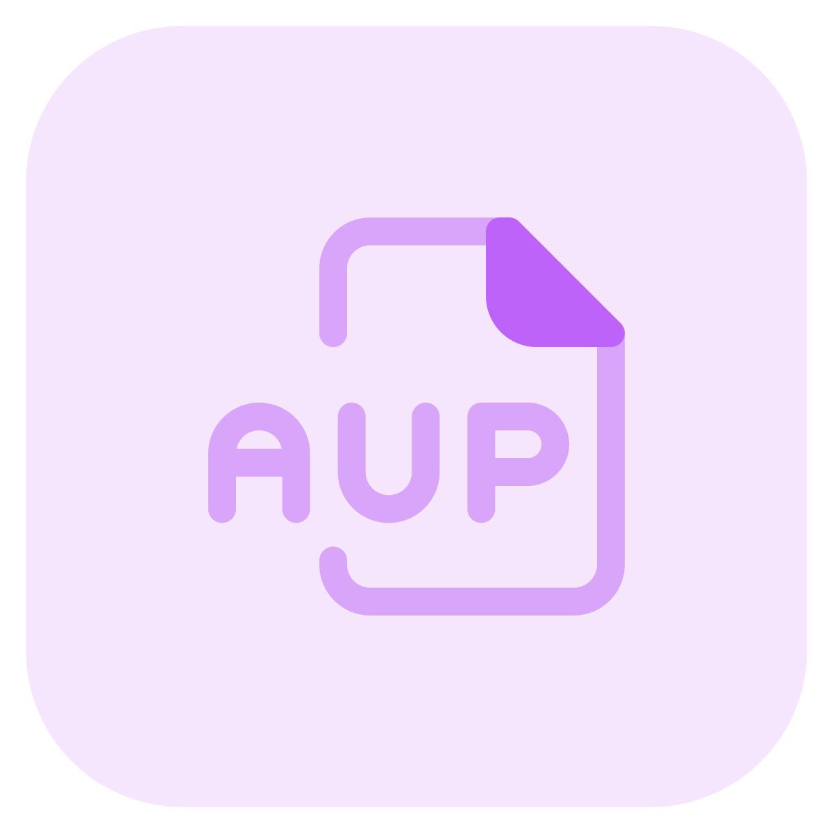 aup datei icon
