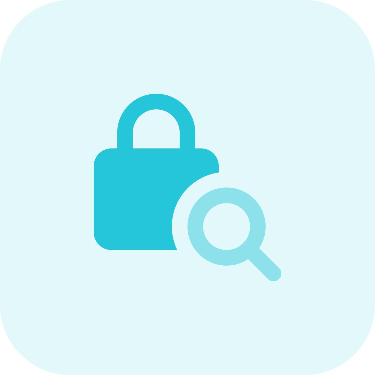 find lock icon