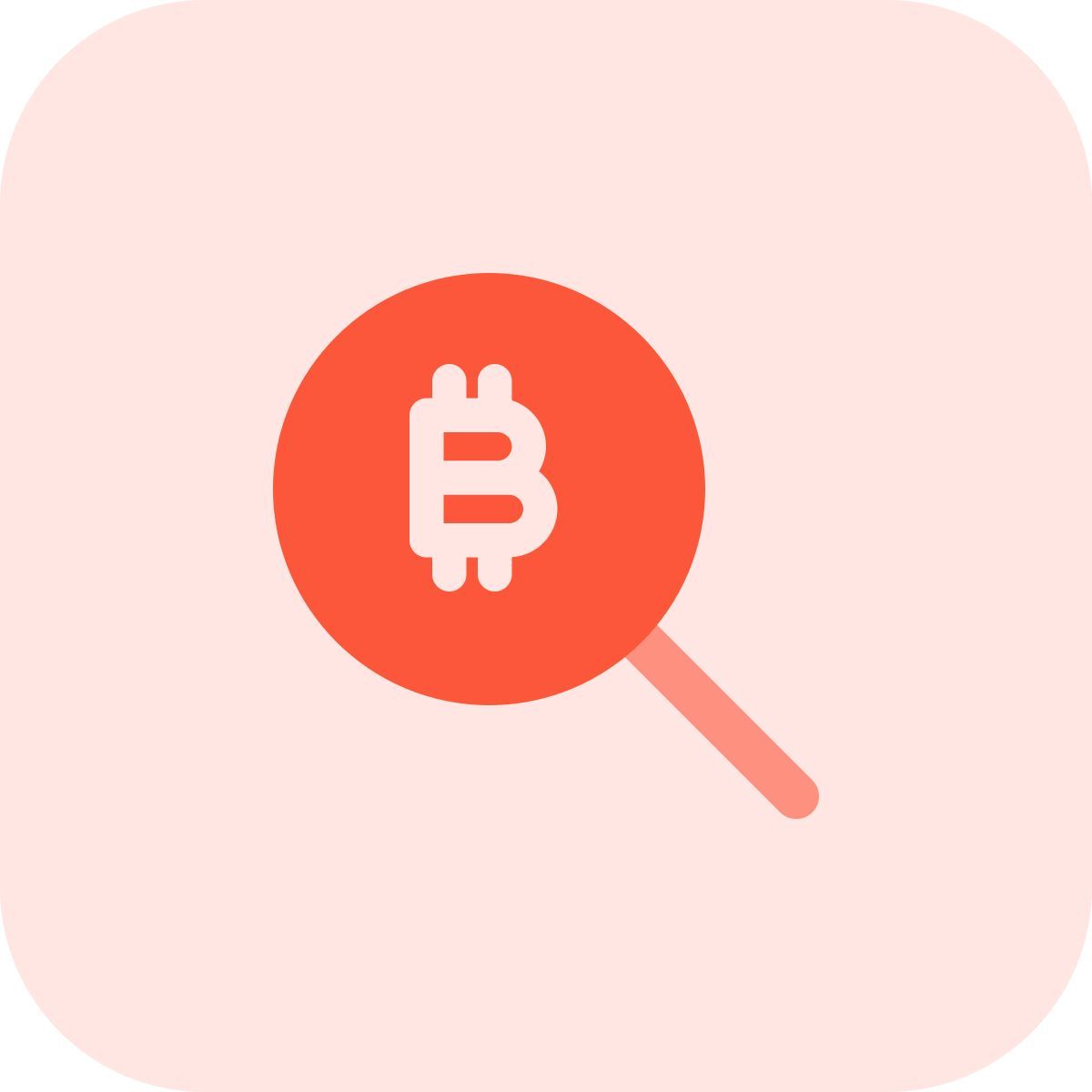 bitcoin suche icon