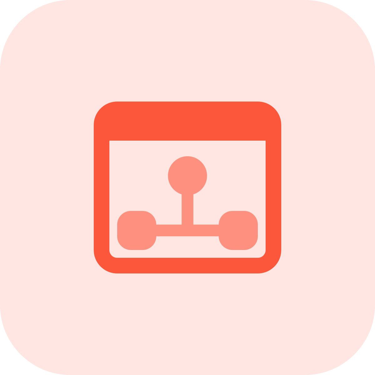 online flowchart icon
