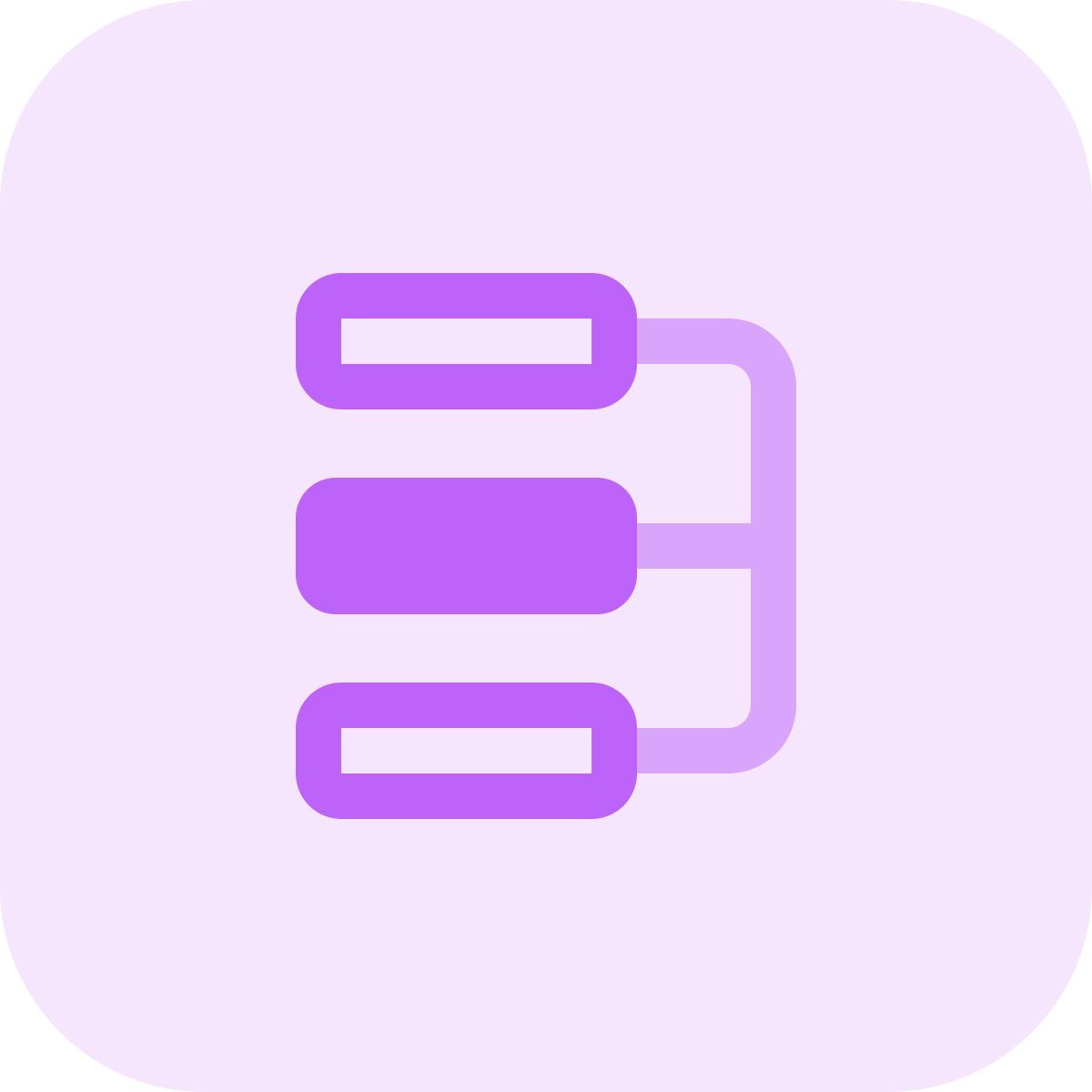 block diagram icon