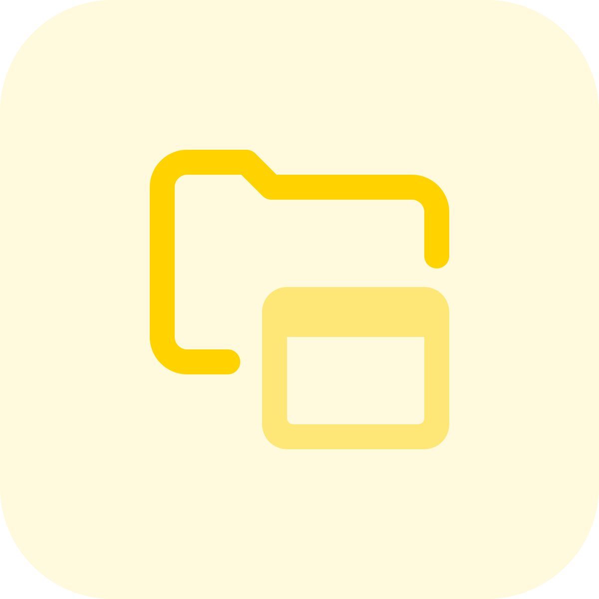 online folder icon