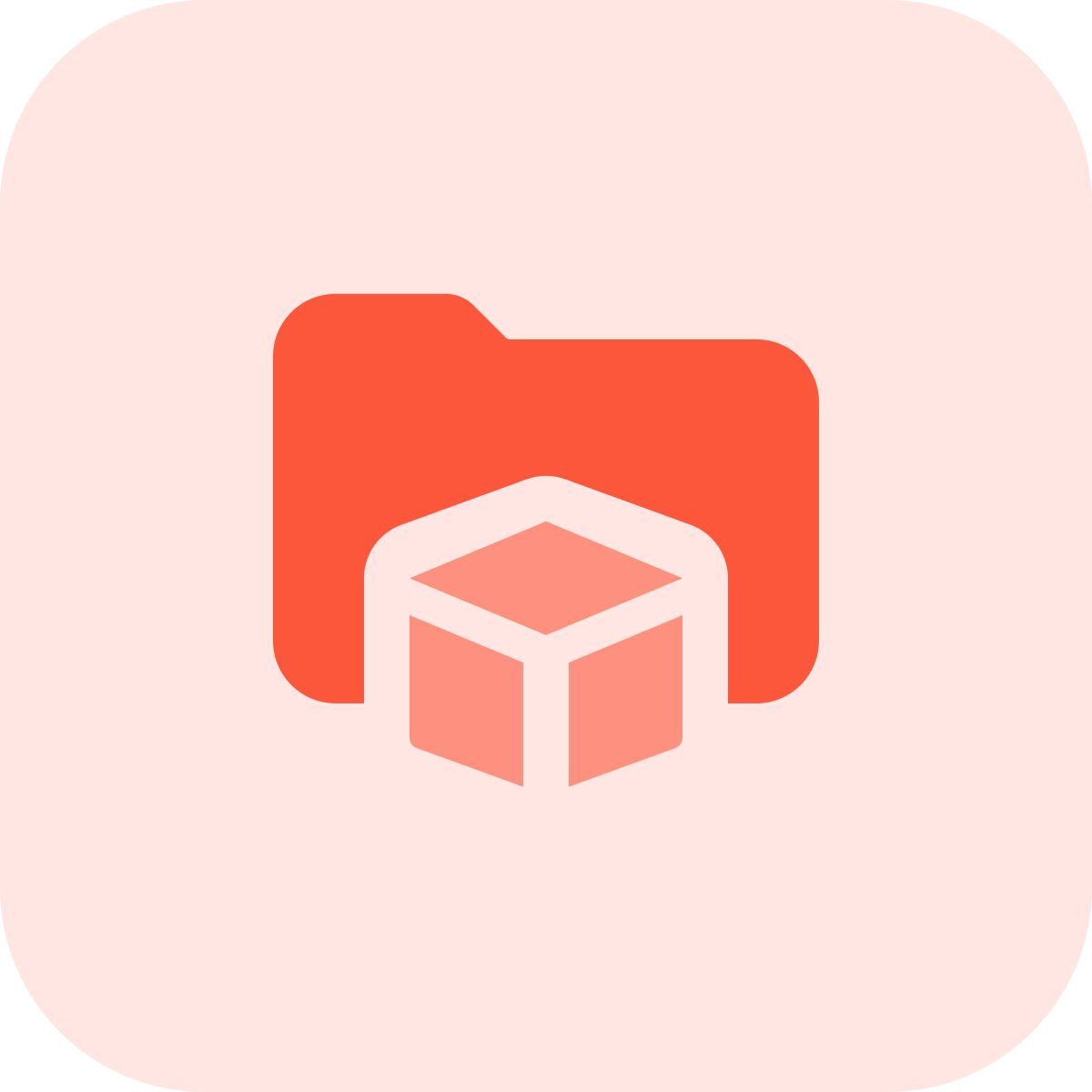 3d design folder icon