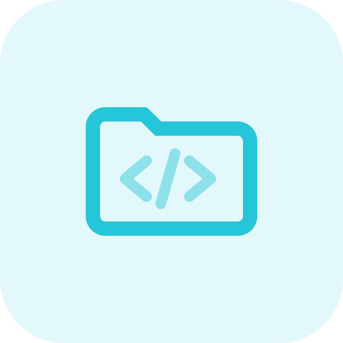 programming folder icon